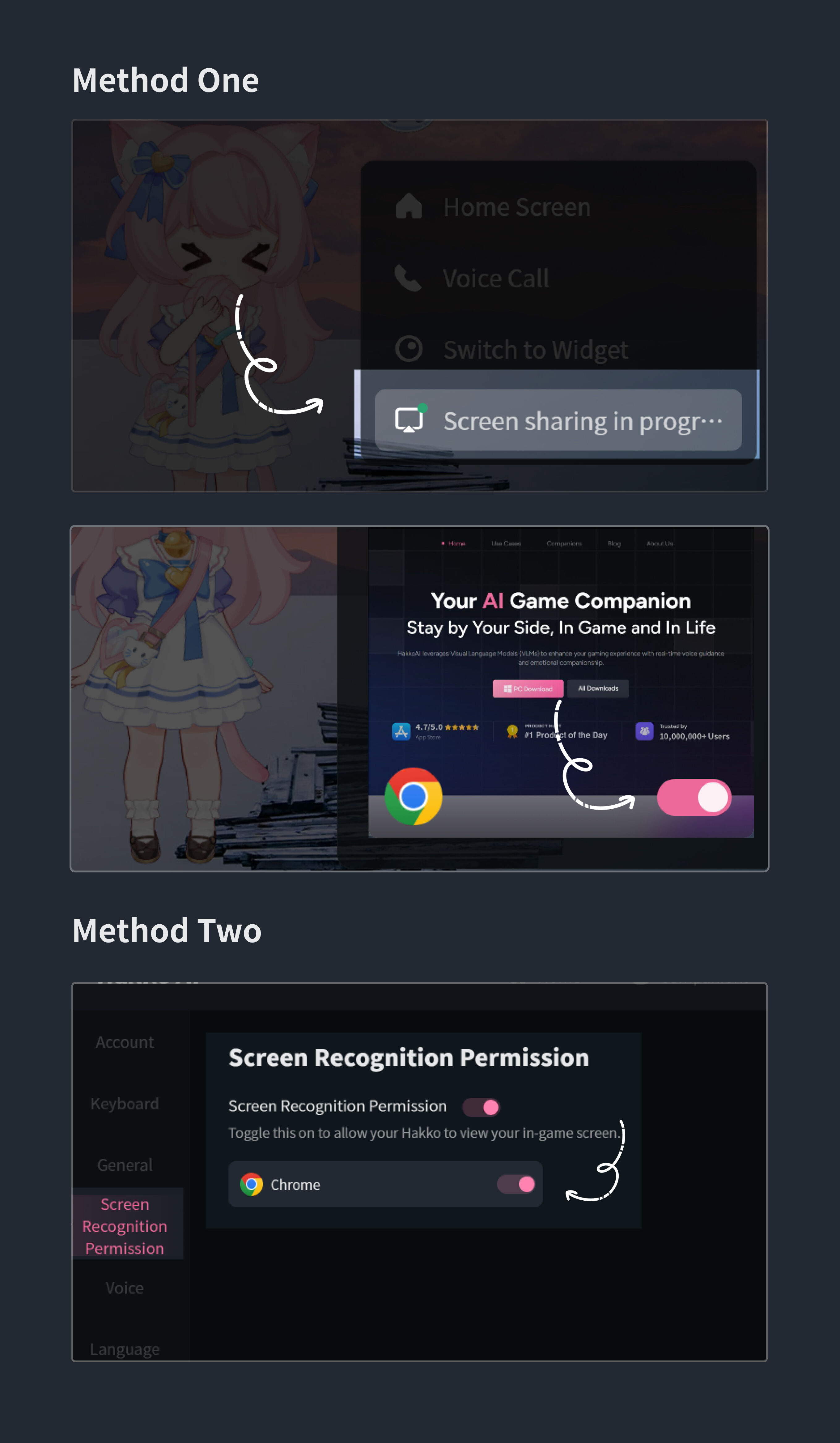 Universal Vision flowchart