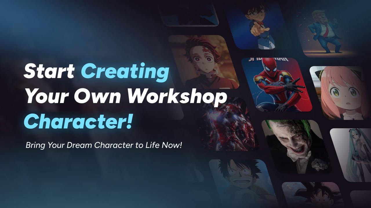 自分だけのワークショップキャラクターを作成しよう